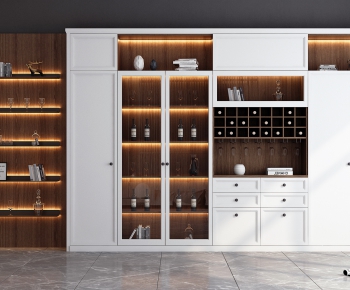 Modern Wine Cabinet-ID:929958877