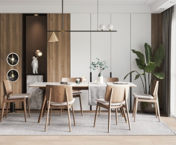 Nordic Style Dining Room-ID:427701003