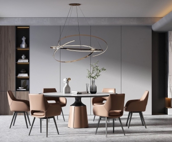 Modern Dining Table And Chairs-ID:833162077