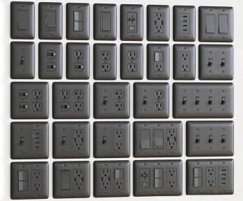 Modern Switch Socket Panel-ID:103255998