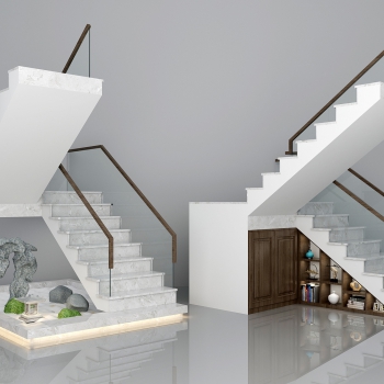 Modern Stair Balustrade/elevator-ID:580761913