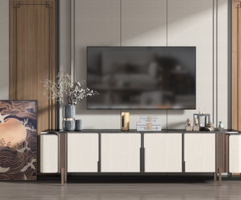 New Chinese Style TV Cabinet-ID:969309099