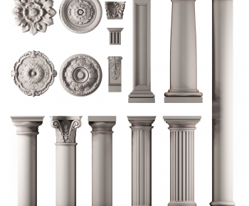 Simple European Style Roman Pillar-ID:419868954
