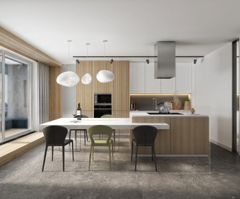 Modern Open Kitchen-ID:557779074