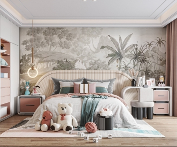 Modern Girl's Room Daughter's Room-ID:366252909