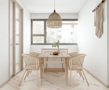 Nordic Style Dining Room-ID:519206055
