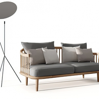 Nordic Style A Sofa For Two-ID:170681007