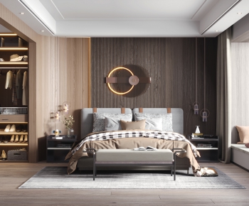 Modern Bedroom-ID:808548934