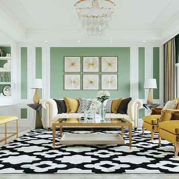 American Style A Living Room-ID:279962063