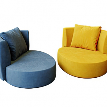 Modern Single Sofa-ID:575448042