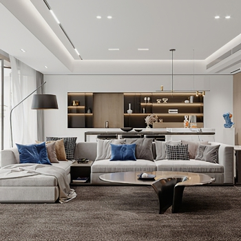 Modern A Living Room-ID:856493009