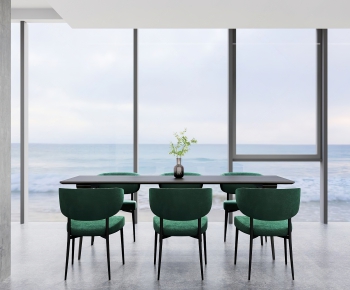 Modern Dining Table And Chairs-ID:563045987