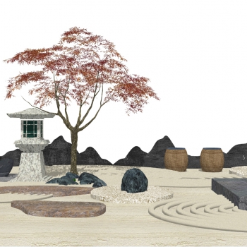 Chinese Style Garden-ID:547571903