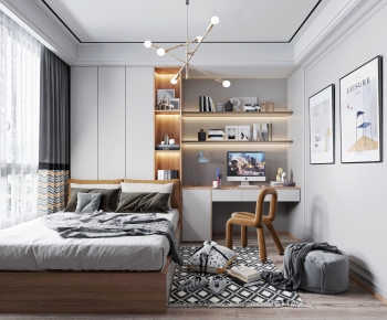 Nordic Style Bedroom-ID:119174965