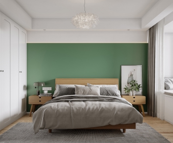 Nordic Style Bedroom-ID:456414947