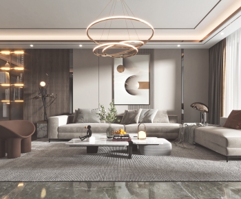 Modern A Living Room-ID:347737072