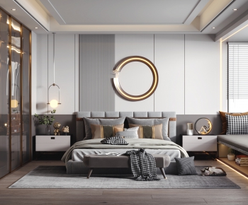 Modern Bedroom-ID:738060004