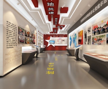 Modern Exhibition Hall-ID:217348104