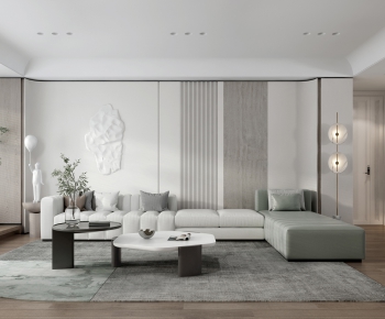 Modern A Living Room-ID:589272027