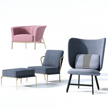 Modern Lounge Chair-ID:548069002