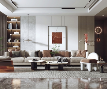 Modern A Living Room-ID:127829076