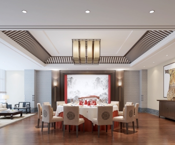 New Chinese Style Dining Room-ID:840907105