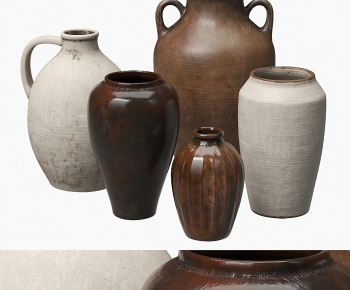 现代花瓶陶罐-ID:442600012