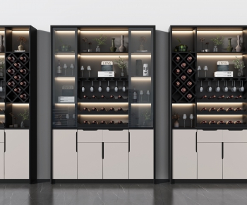 Modern Wine Cabinet-ID:632478002