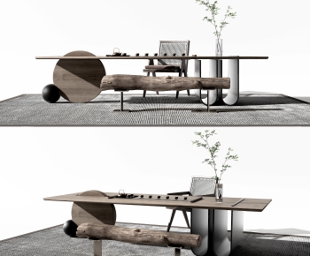 Modern Tea Tables And Chairs-ID:336657055
