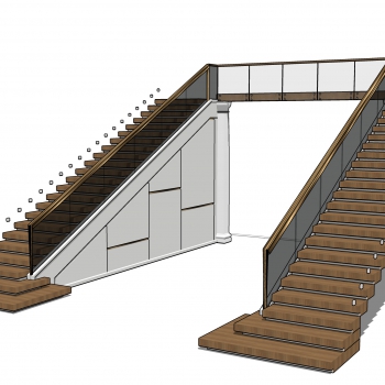 Modern Stair Balustrade/elevator-ID:664482129