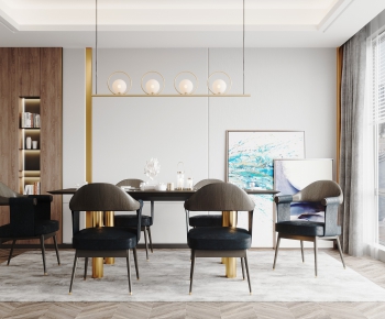 Modern Dining Room-ID:365165003