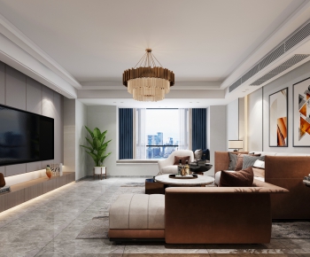 Modern A Living Room-ID:465939049