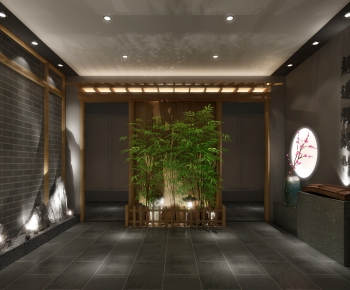 New Chinese Style Teahouse Tea House-ID:830055008
