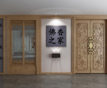 Chinese Style Door-ID:823193079