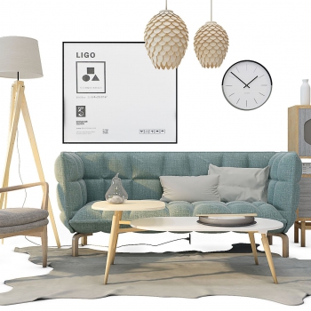 Nordic Style Sofa Combination-ID:513176922