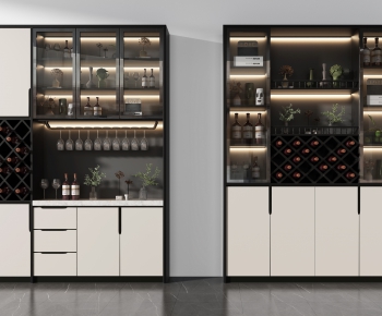 Modern Wine Cabinet-ID:530178071