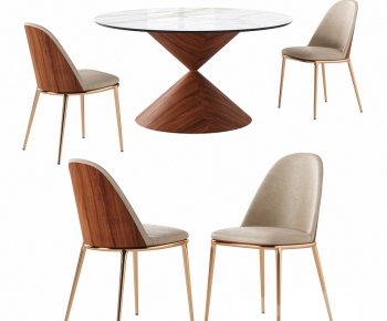 Nordic Style Dining Table And Chairs-ID:766556981