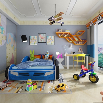 Nordic Style Boy's Room And Son's Room-ID:795914895
