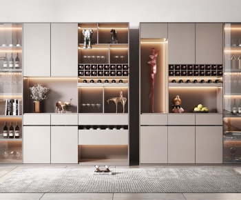 Modern Wine Cabinet-ID:374516964