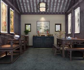 New Chinese Style Reception Room-ID:439723973