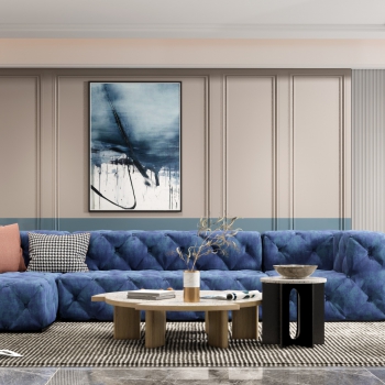 Modern A Living Room-ID:432322033