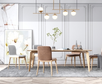 Nordic Style Dining Room-ID:598979002