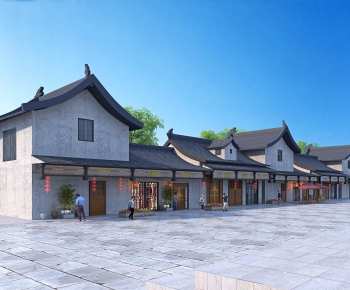 Chinese Style Ancient Architectural Buildings-ID:195260043