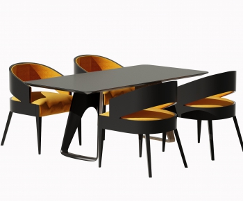 Modern Dining Table And Chairs-ID:614754922