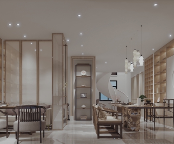 New Chinese Style Tea House-ID:388945106