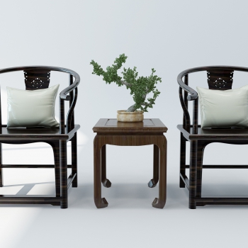 New Chinese Style Lounge Chair-ID:973072058