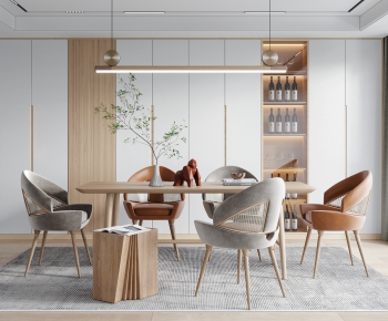 Nordic Style Dining Room-ID:684413913