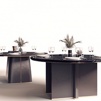 Modern Dining Table-ID:611040125