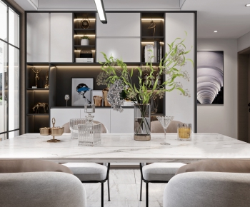 Modern Dining Room-ID:406236899