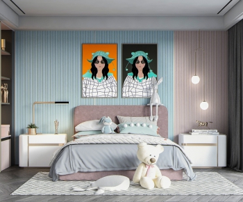 Modern Girl's Room Daughter's Room-ID:465723994